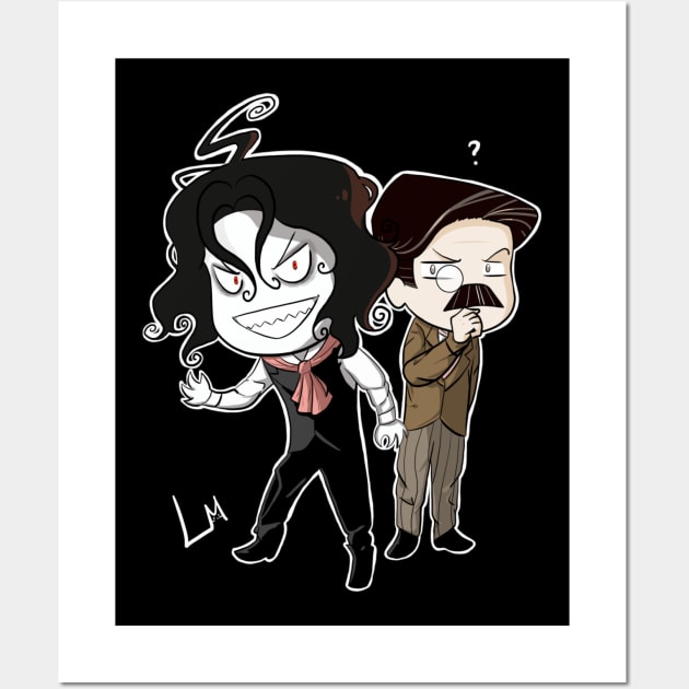 Mr Hyde and Mr Seek Wall Art by ShonenFox